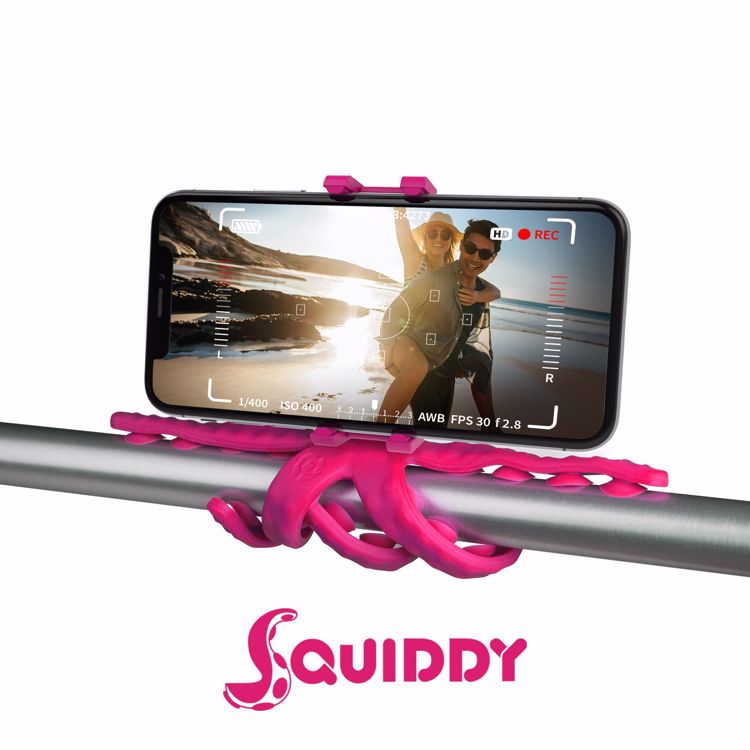 Immagine di FLEXIBLE MINI TRIPOD PINK