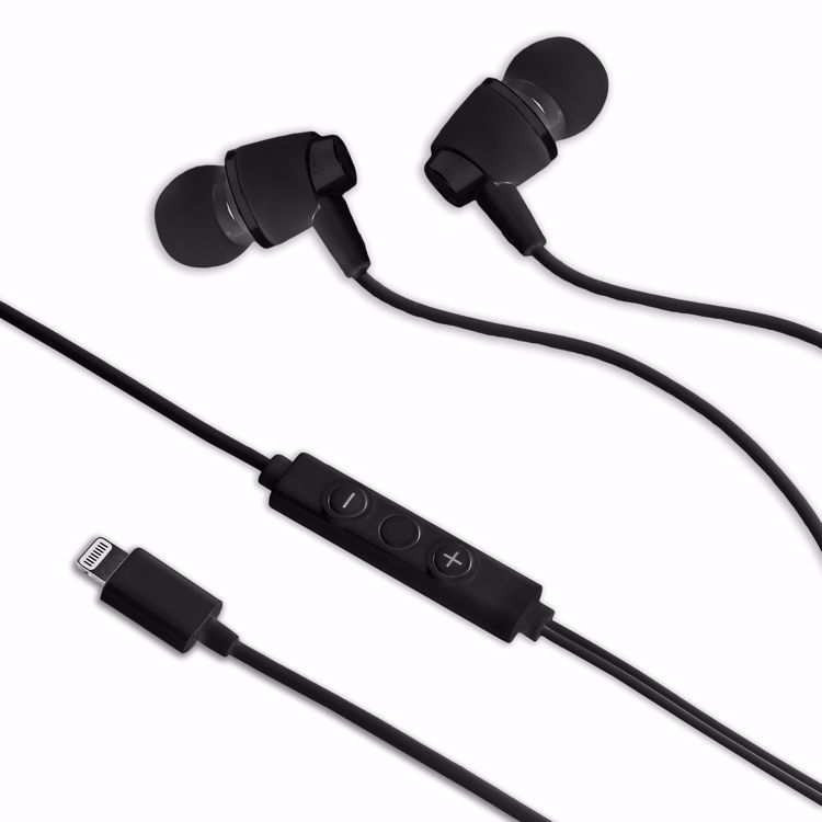 Immagine di LIGHTNING EARPHONES BLACK