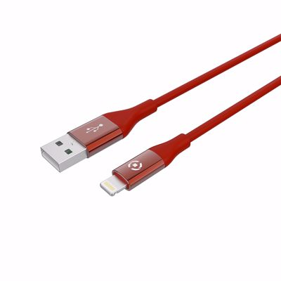 Immagine di USB LIGHTNING MFI COLOR RED