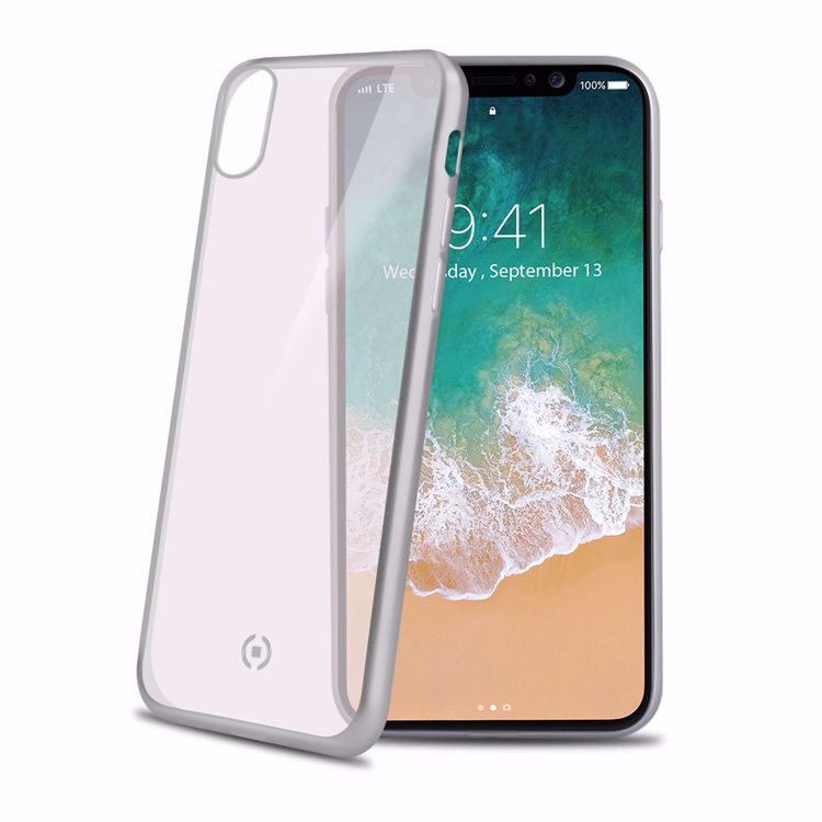 Immagine di LASER MATT COVER IPHONE X/XS SILVER